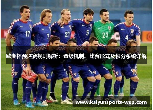 欧洲杯预选赛规则解析：晋级机制、比赛形式及积分系统详解